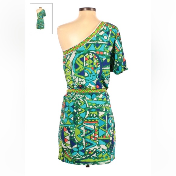 Trina Turk “Bali Hai” Dress Caftan Size S - Picture 2 of 9